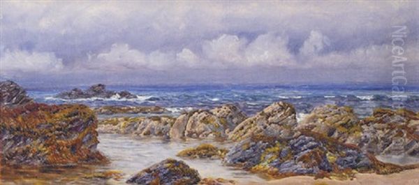 Southerly On The Clyde Oil Painting by John Brett