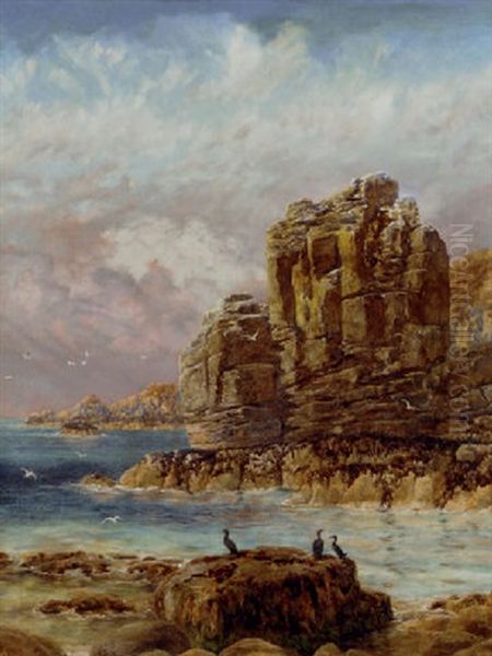 The Alter Rock, Sark by John Brett