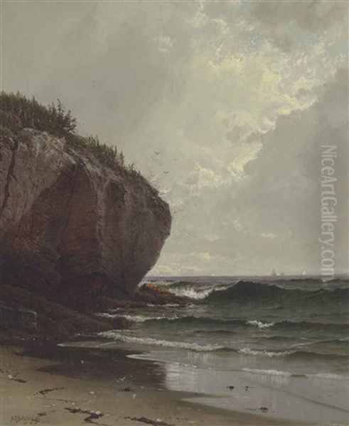 At Mount Desert Island, Maine Oil Painting by Alfred Thompson Bricher