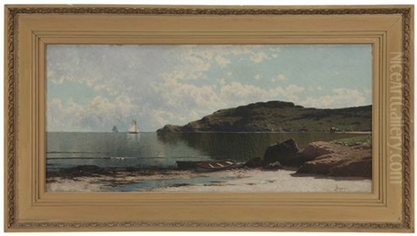 Calm Inlet, Possibly Bailey's Island, Maine by Alfred Thompson Bricher