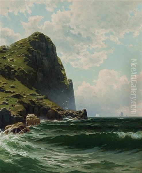 Brandith Head, Grand Manan Oil Painting by Alfred Thompson Bricher