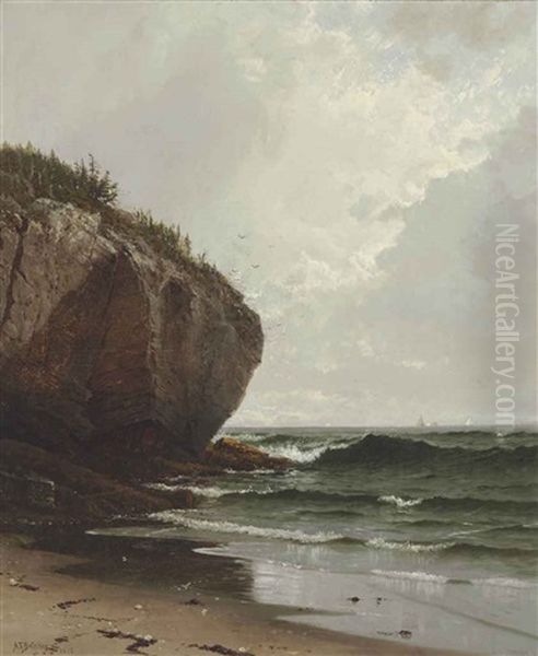 At Mount Desert Island, Maine Oil Painting by Alfred Thompson Bricher