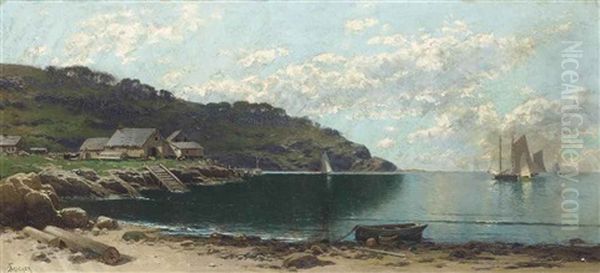 On The Coast Of Maine Oil Painting by Alfred Thompson Bricher