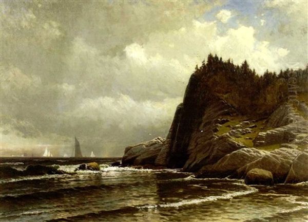 Clearing Skies Off The Coast Of Grand Manan Oil Painting by Alfred Thompson Bricher