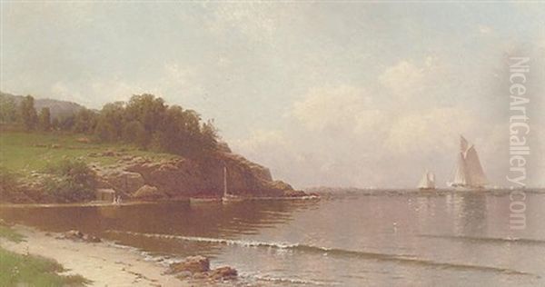 Summer Afternoon, Manchester-by-the-sea Oil Painting by Alfred Thompson Bricher