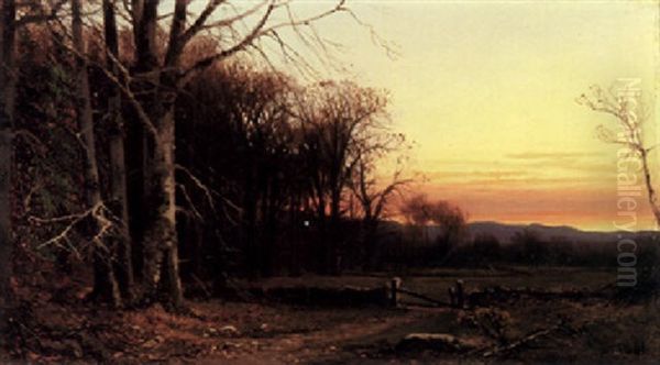 Twilight Landscape by Alfred Thompson Bricher