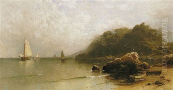 Off The Maine Coast Oil Painting by Alfred Thompson Bricher