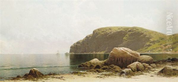 Along The Coast Of Grand Manan Oil Painting by Alfred Thompson Bricher