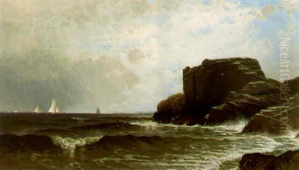 Coast Of New England Oil Painting by Alfred Thompson Bricher