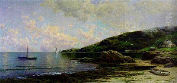 Coastal View, Maine Oil Painting by Alfred Thompson Bricher