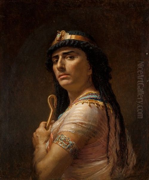 King David Oil Painting by Frederick Arthur Bridgman