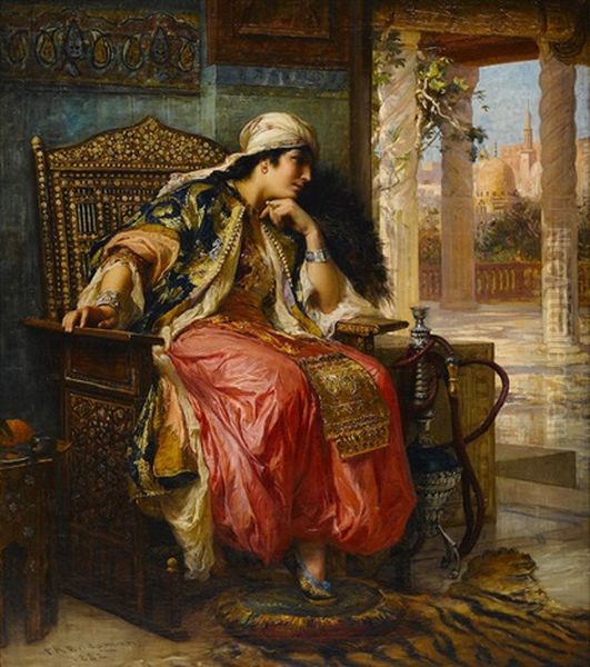 The Favorite Oil Painting by Frederick Arthur Bridgman