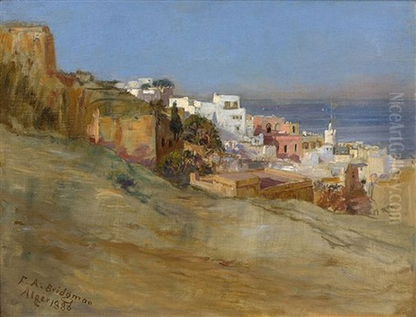 Vue D'alger Oil Painting by Frederick Arthur Bridgman