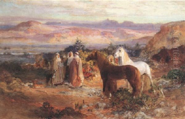 The Arab Encampment by Frederick Arthur Bridgman