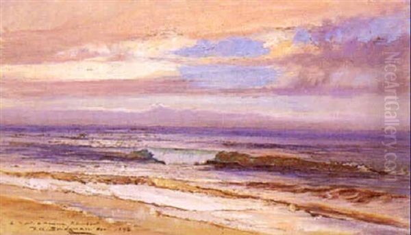 Bord De Mer, Algerie Oil Painting by Frederick Arthur Bridgman