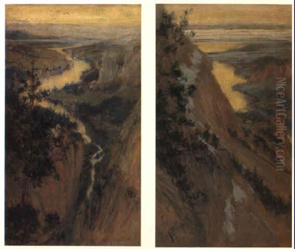 Extensive Landscapes by Frederick Arthur Bridgman