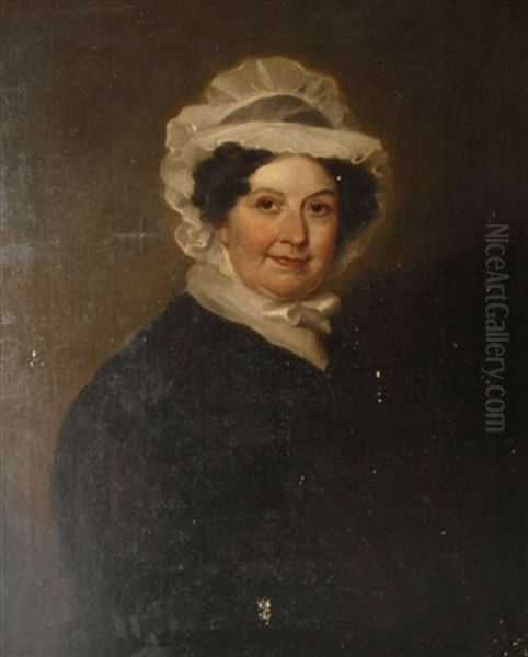 Portrait Of Frances Duke Taylor, Mrs James Coleridge (1759-1838) Oil Painting by Henry Perronet Briggs