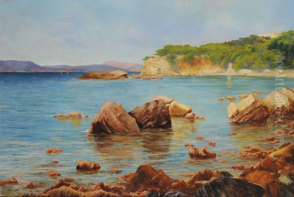 Costa Ligure Oil Painting by Silvio Allason