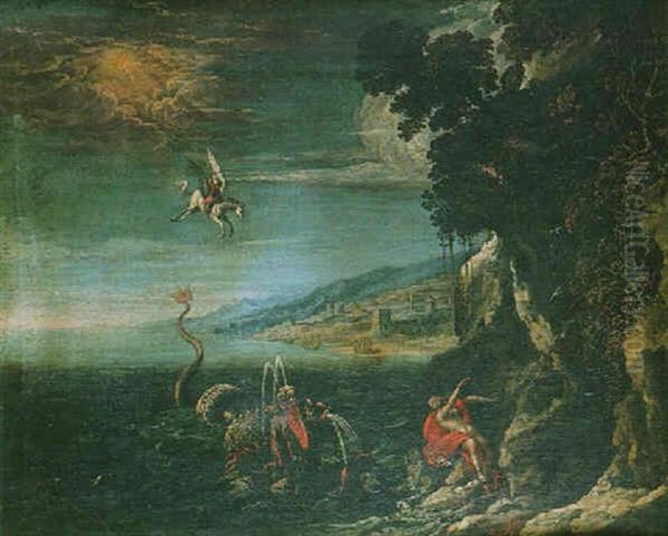 Persee Et Andromede Oil Painting by Paul Bril