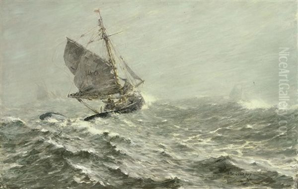 The White Squall Oil Painting by Arthur Briscoe