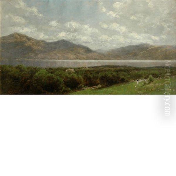 Storm King Mountain Oil Painting by John Bunyan Bristol