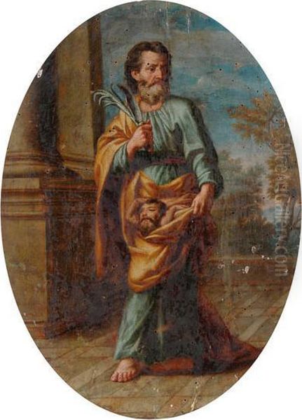 San Bartolomeo Oil Painting by Francesco Allegrini