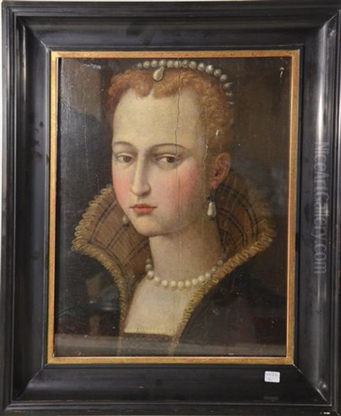 Portrait Oil Painting by  Bronzino