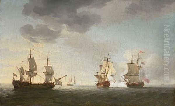 The Taking Of The French Merchantmen 