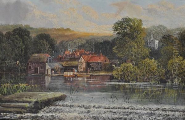 The Thames At Sonning by Charles Curtis Allen