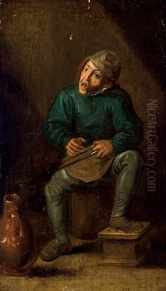 Atribuido A Adrian Brower by Adriaen Brouwer