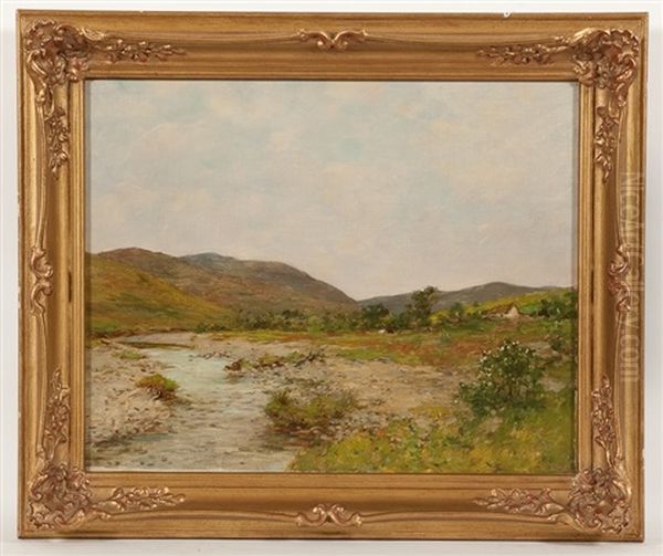 In Coulter Glen Oil Painting by Alexander Kellock Brown