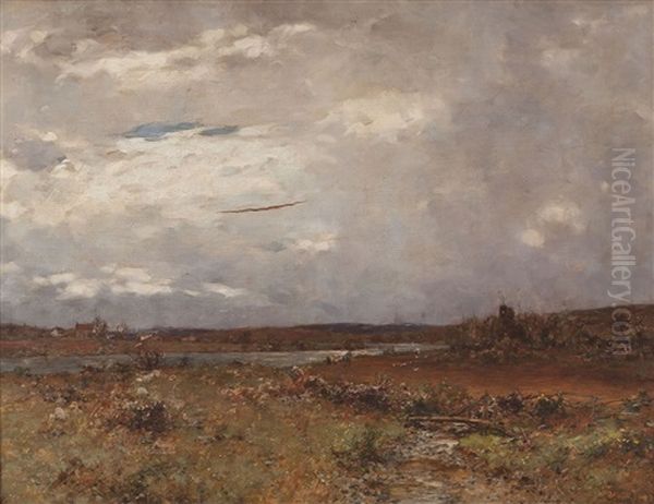 Twixt March And April Schottische Moorlandschaft Oil Painting by Alexander Kellock Brown