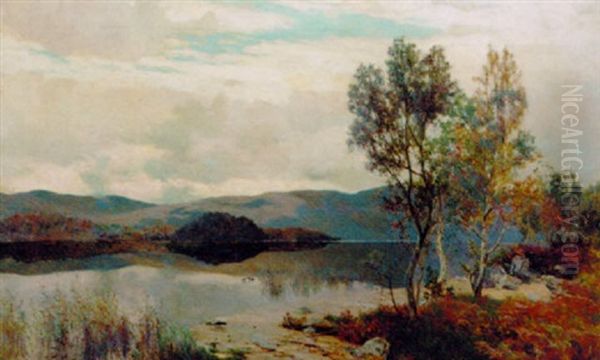 Across The Loch by Alexander Kellock Brown