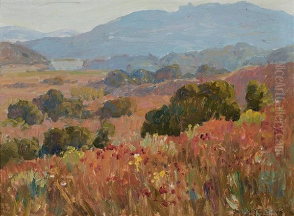 Flintridge, California Oil Painting by Benjamin Chambers Brown