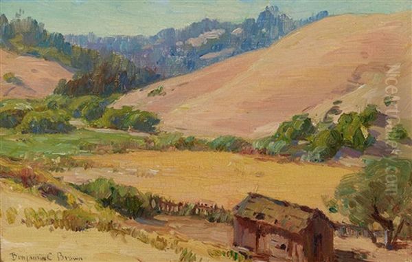 Russian River Oil Painting by Benjamin Chambers Brown