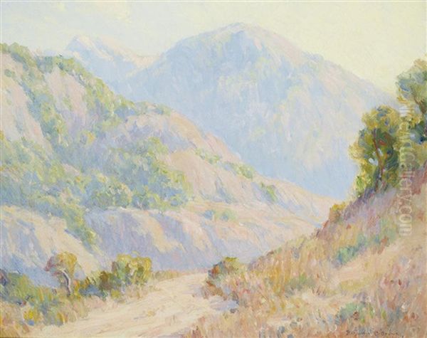 Sespe Canyon Oil Painting by Benjamin Chambers Brown