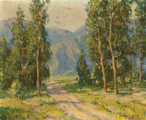 California Hills In Spring Oil Painting by Benjamin Chambers Brown