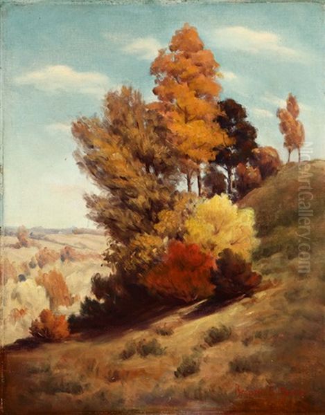 Southern California Canyon Oil Painting by Benjamin Chambers Brown