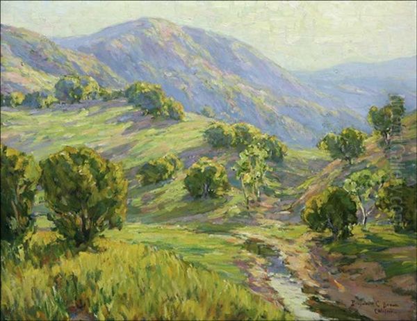 Spring In Topanga Oil Painting by Benjamin Chambers Brown