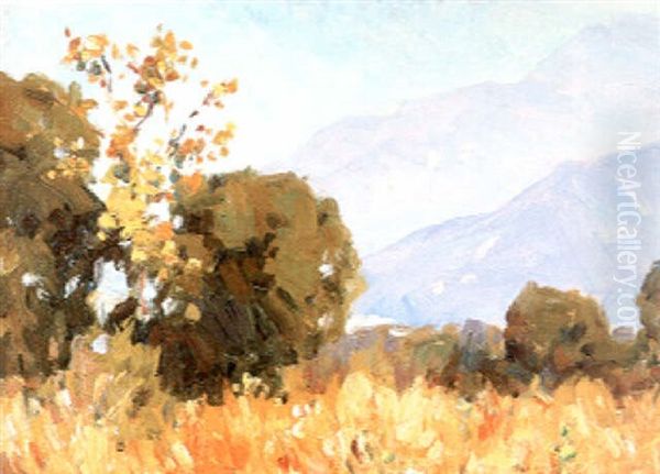 Near Arcadia California Oil Painting by Benjamin Chambers Brown