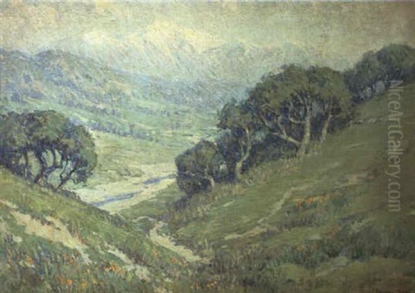 California Oil Painting by Benjamin Chambers Brown