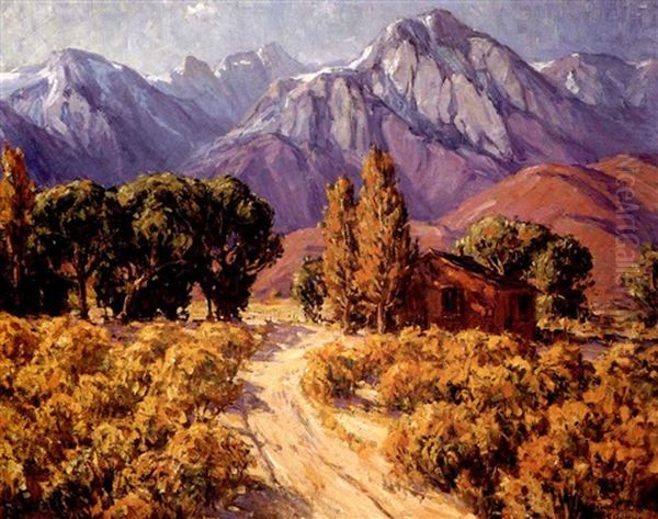 View Near Mount Whitney Oil Painting by Benjamin Chambers Brown