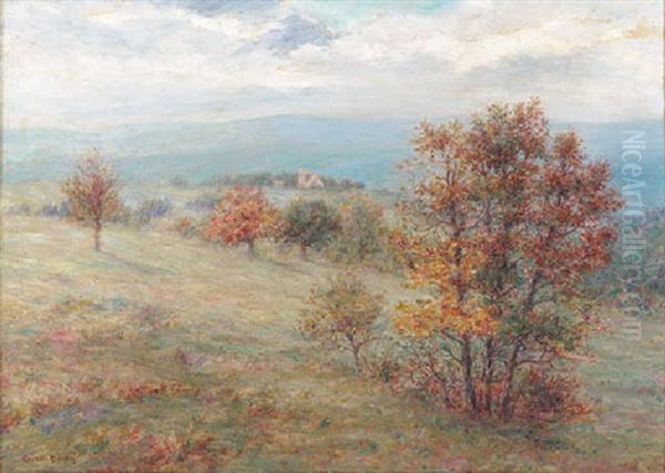 October, Cragsmoor Oil Painting by Carroll Butler Brown