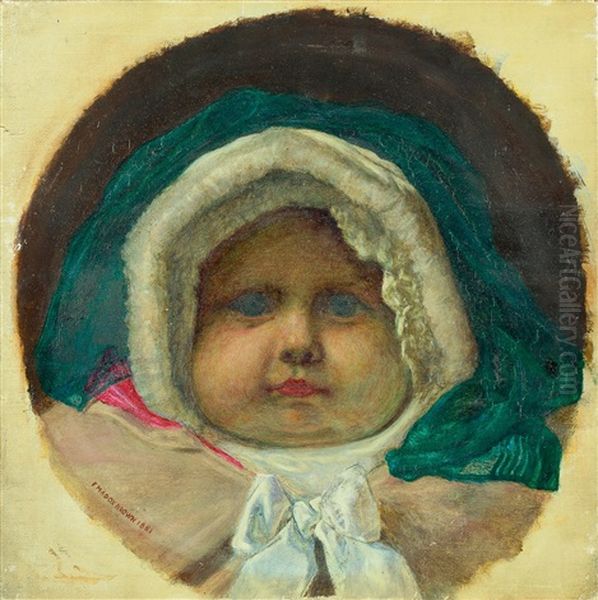 Lucy Madox Brown Oil Painting by Ford Madox Brown