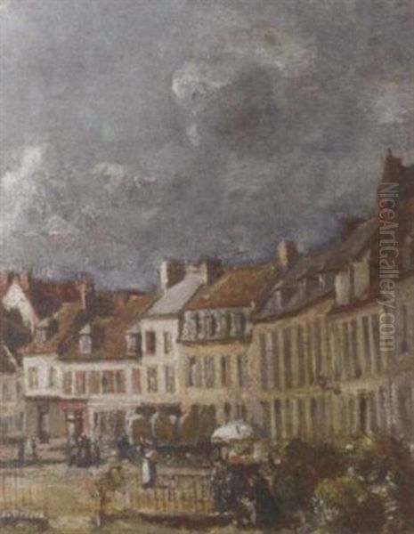 Montreuil Oil Painting by Frederick Brown