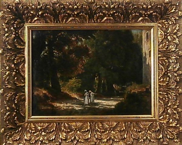 Albano Oil Painting by George Loring Brown