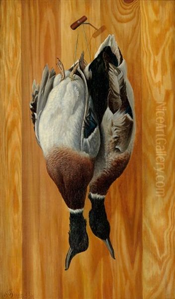 Mallard Ducks Of Montana Oil Painting by Grafton Tyler Brown