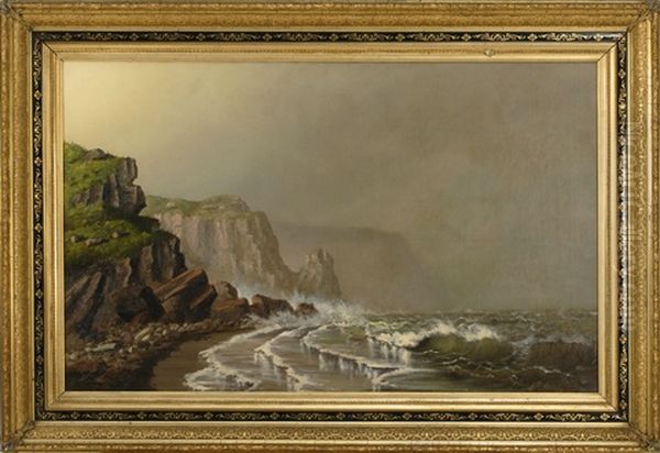 The Coast Of Grand Manan Oil Painting by Harrison Bird Brown