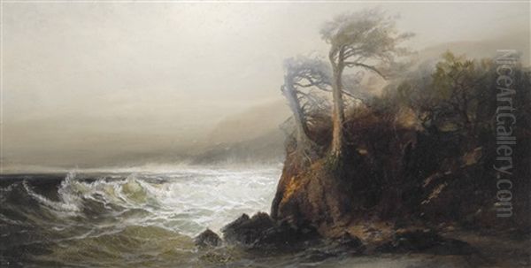 Cape Arundel, Coast Of Maine Oil Painting by Harrison Bird Brown