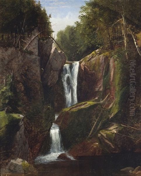 The Chasm Oil Painting by Harrison Bird Brown